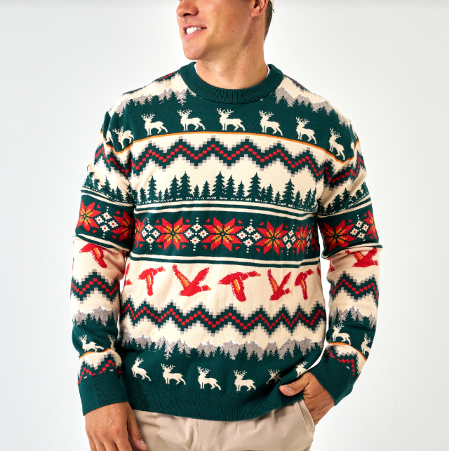 Daddy & Me Outdoors Christmas Sweater - Burlebo
