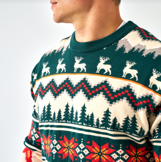 Daddy & Me Outdoors Christmas Sweater - Burlebo