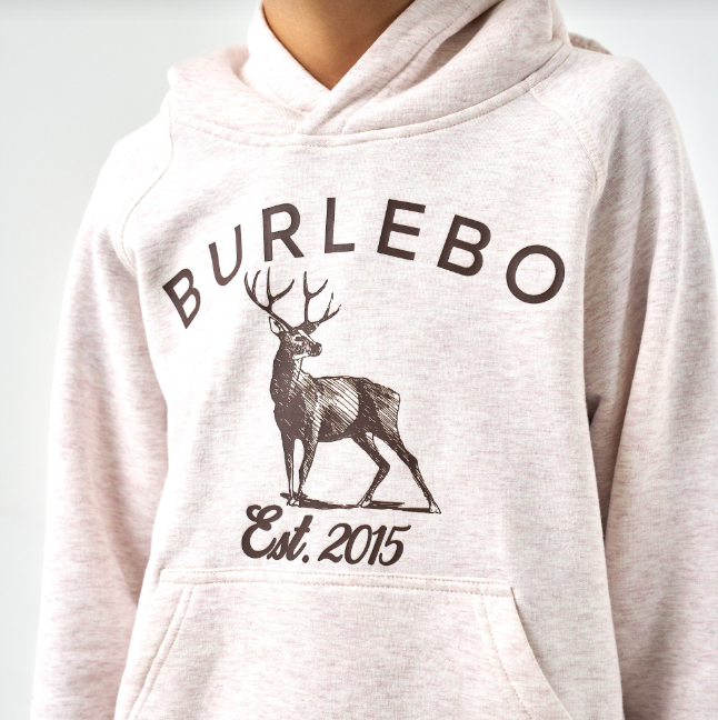 Whitetail Buck Fleece Hoodie - Burlebo