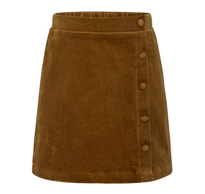 Reese Skirt Honey Corduroy - Pleat