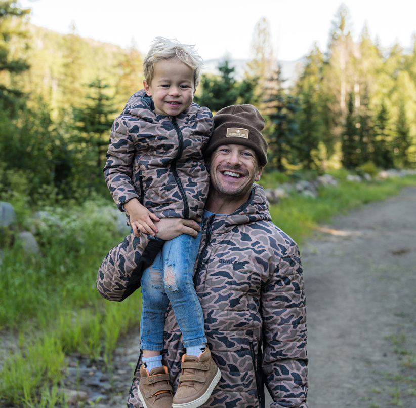 Gauge Camo Puffer Jacket - Burlebo