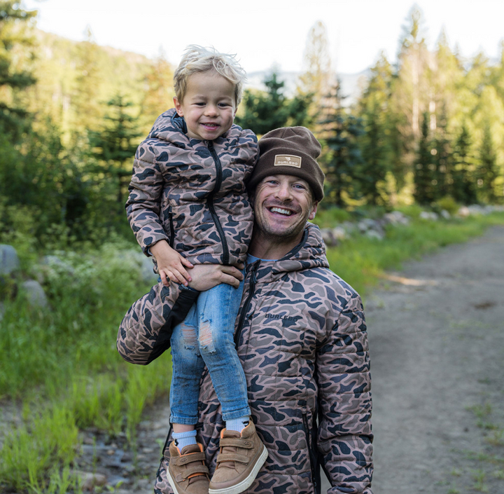Gauge Camo Puffer Jacket - Burlebo