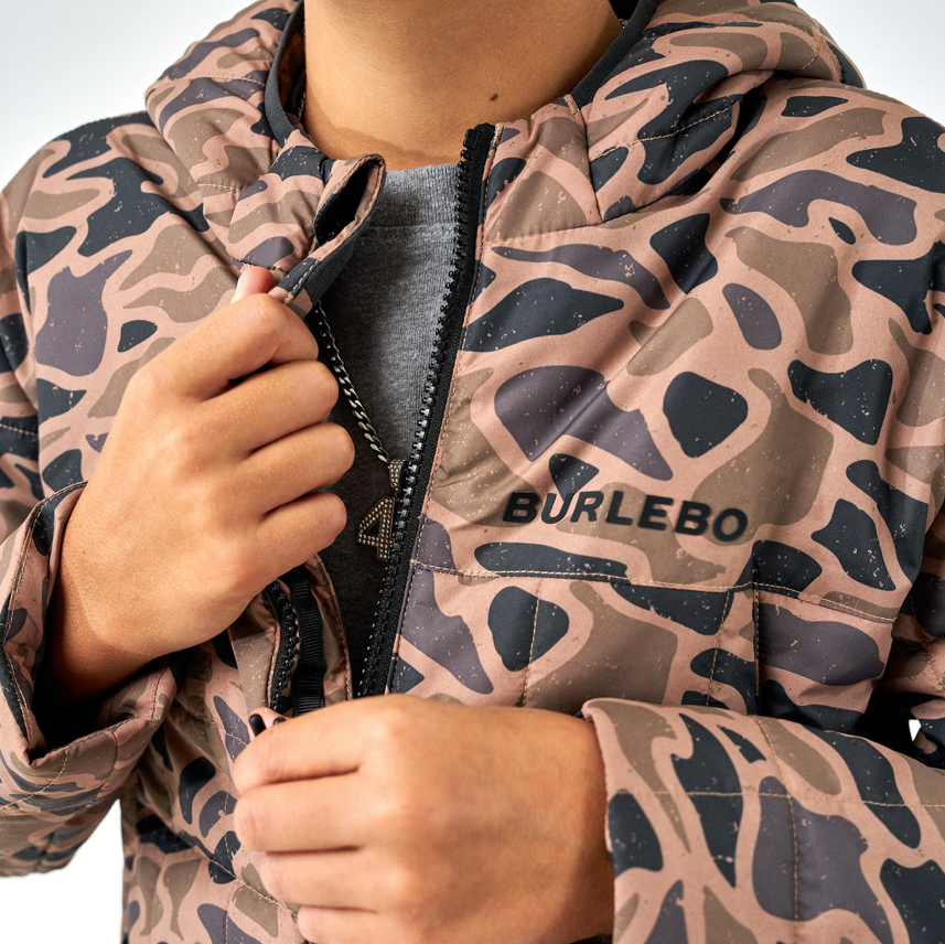 Gauge Camo Puffer Jacket - Burlebo