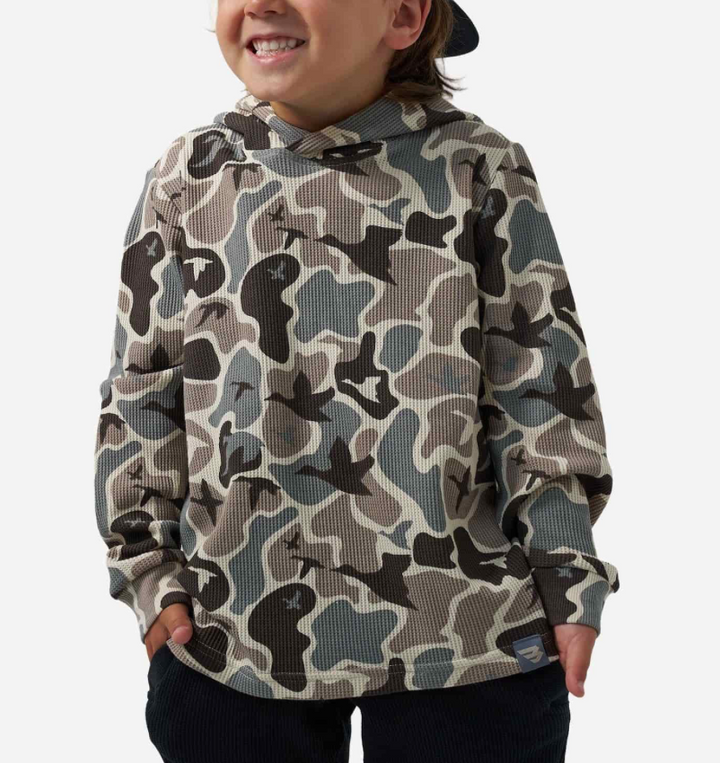 Mallard Mayhem Thermal Hoodie - Burlebo