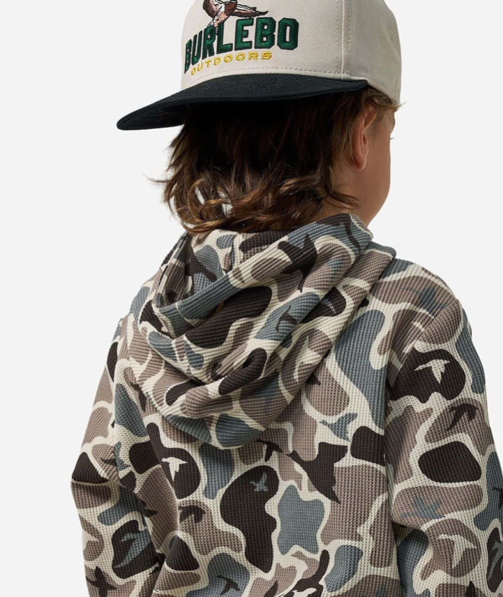 Mallard Mayhem Thermal Hoodie - Burlebo