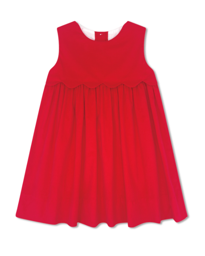 High Point Red Corduroy Dress - Lullaby Set