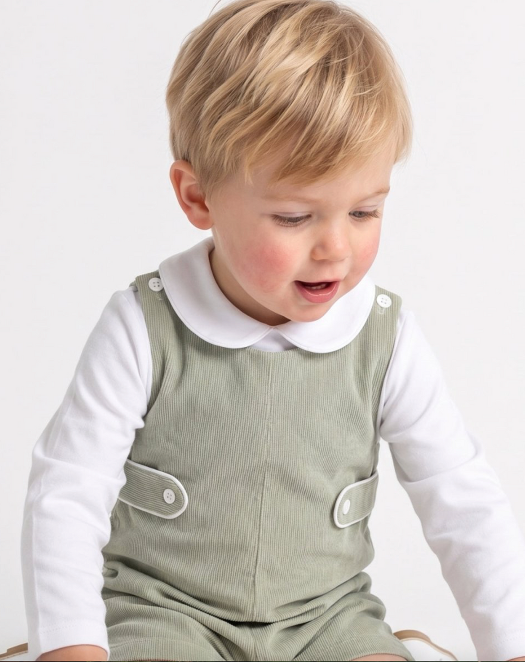 Sage Corduroy Jon Jon - Lullaby Set