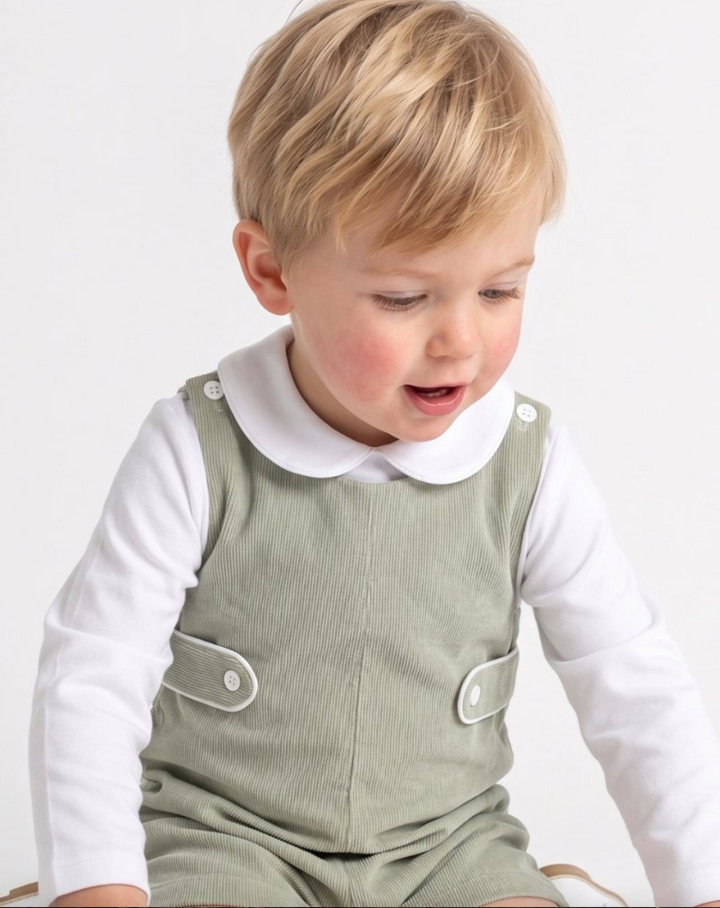 Sage Corduroy Jon Jon - Lullaby Set