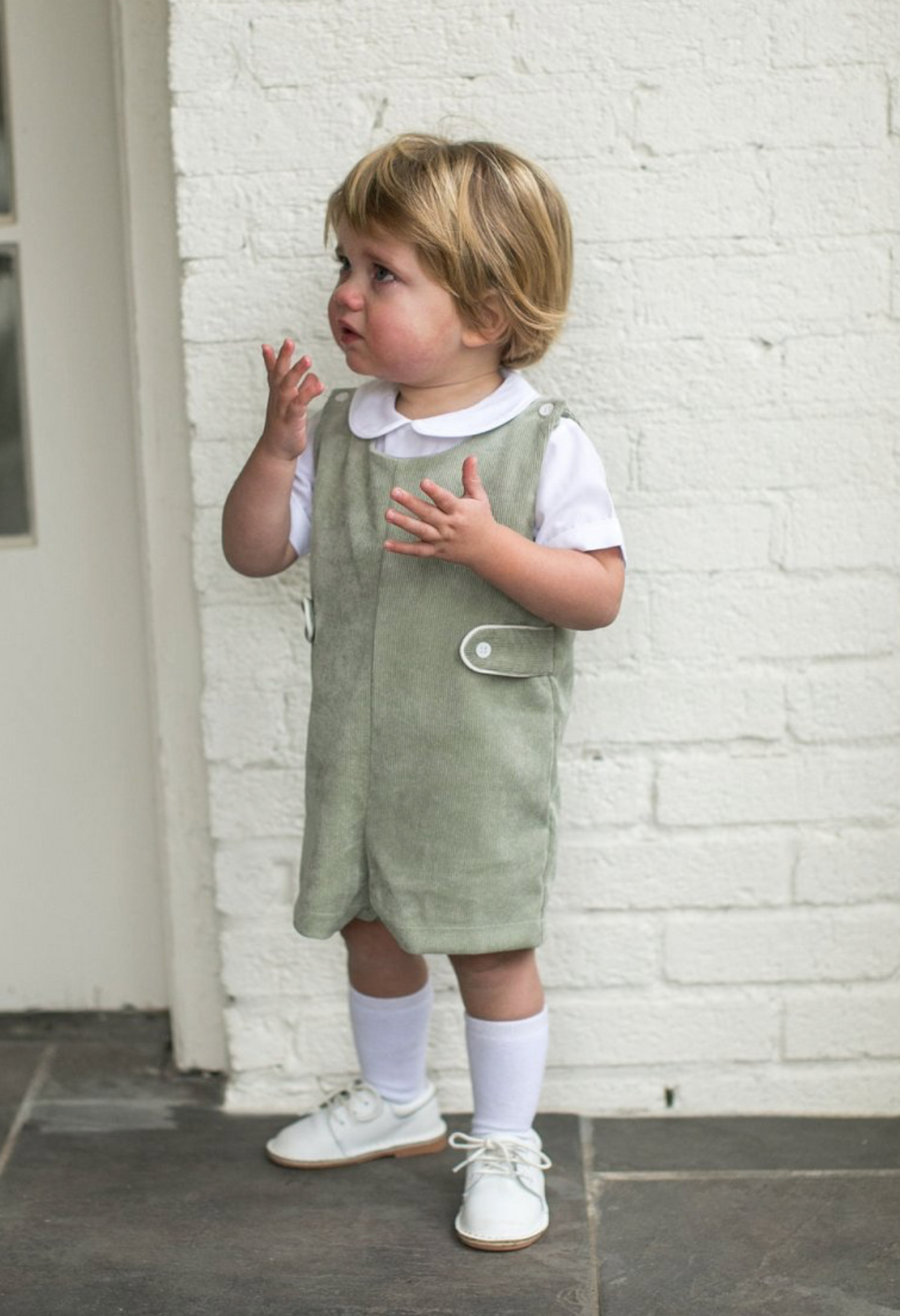 Sage Corduroy Jon Jon - Lullaby Set