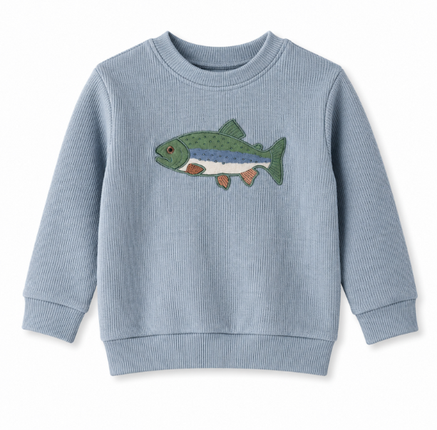 Trout Sweater - Emma Jean Kids