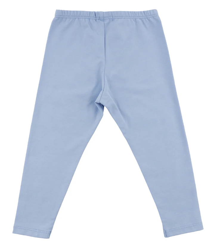 Light Blue Jersey Leggings