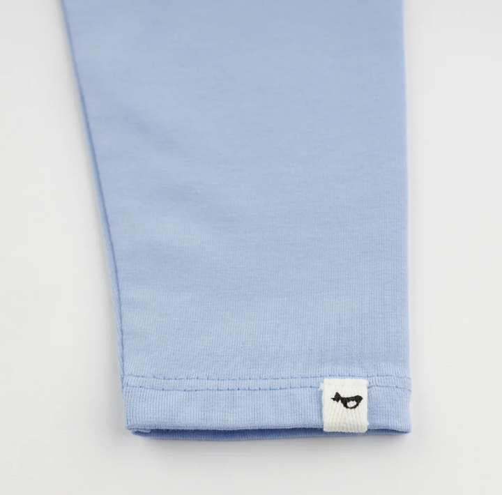 Light Blue Jersey Leggings