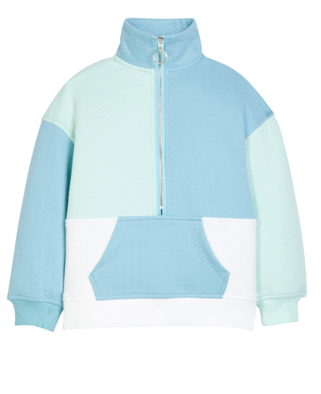 Blue & Mint Color Block Jogger Set - BISBY