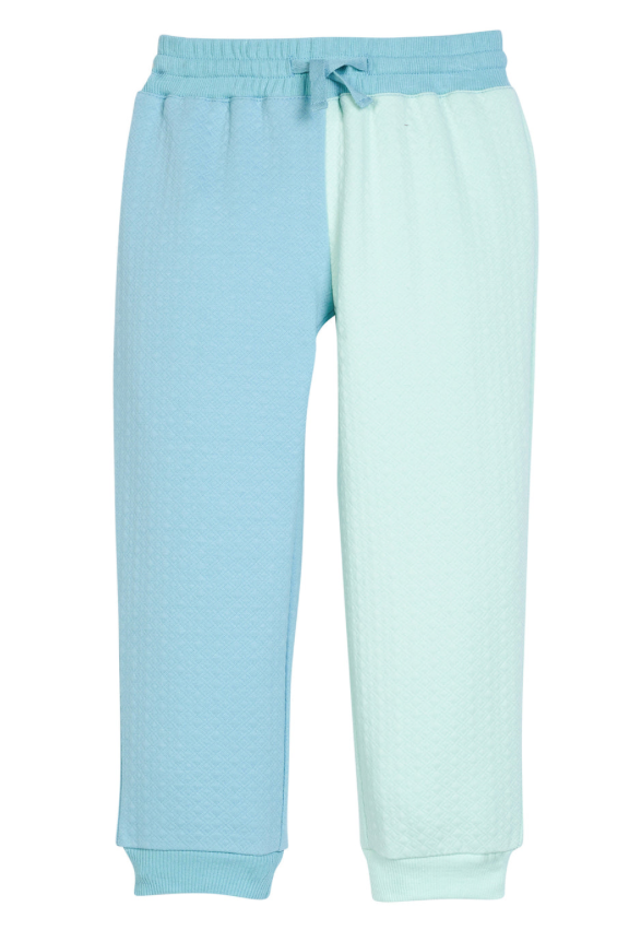 Blue & Mint Color Block Jogger Set - BISBY