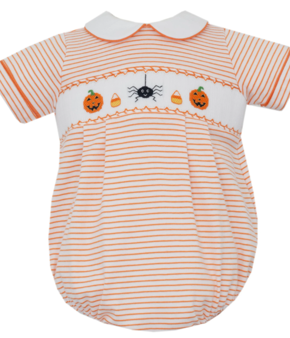 Boys Jack O' Lantern Knit Bubble - petit bébé