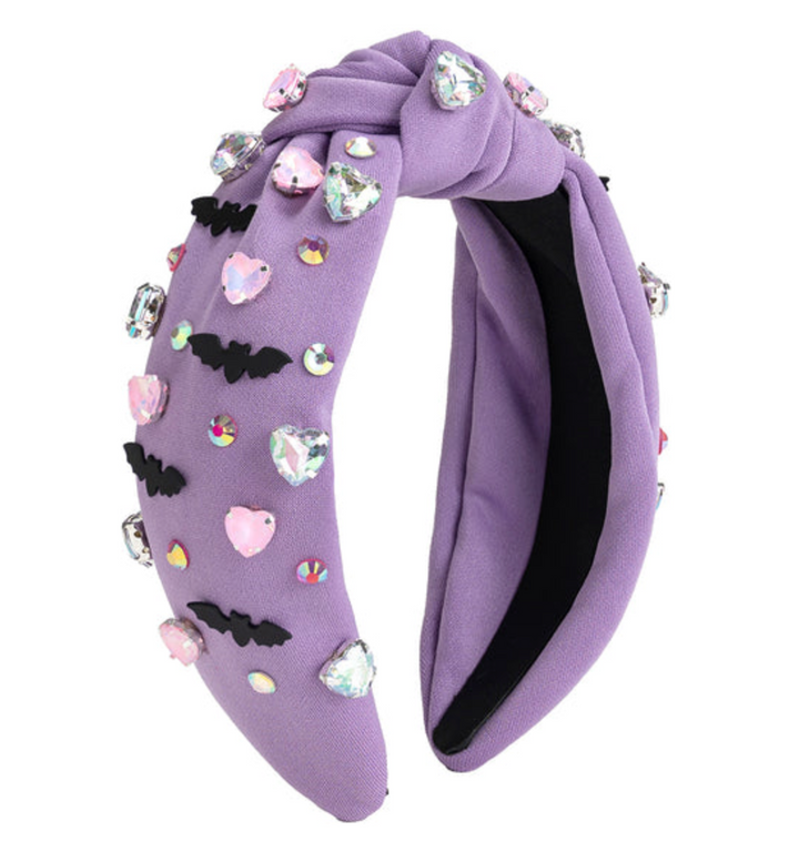 Bat Halloween Gemstone Headband - Sweet Wink