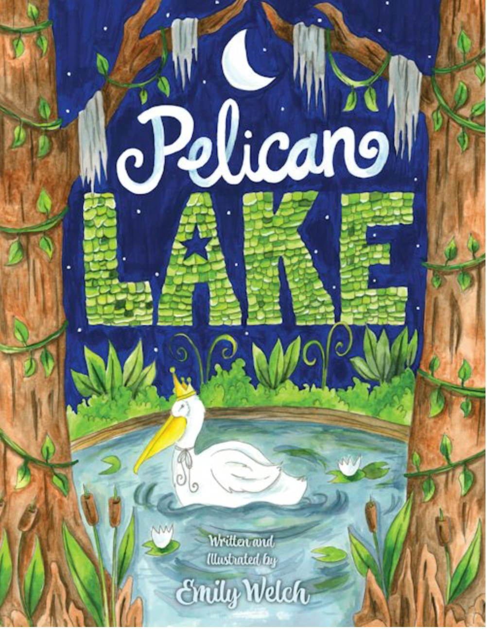 Pelican Lake in Louisiana Book