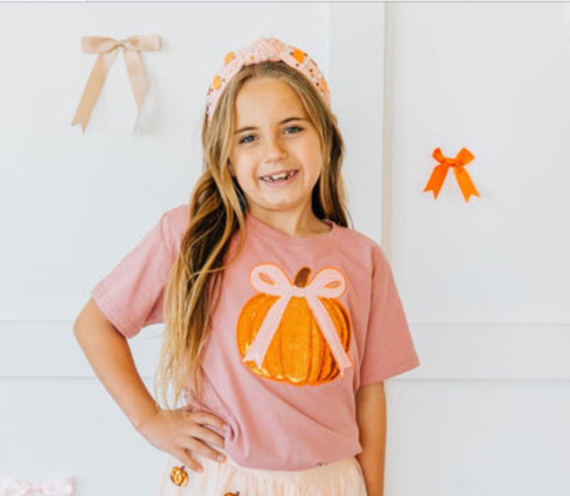 Pumpkin Pearl Gemstone Headband - Sweet Wink