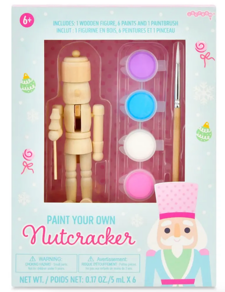 Paint Your Own Nutcracker Craft