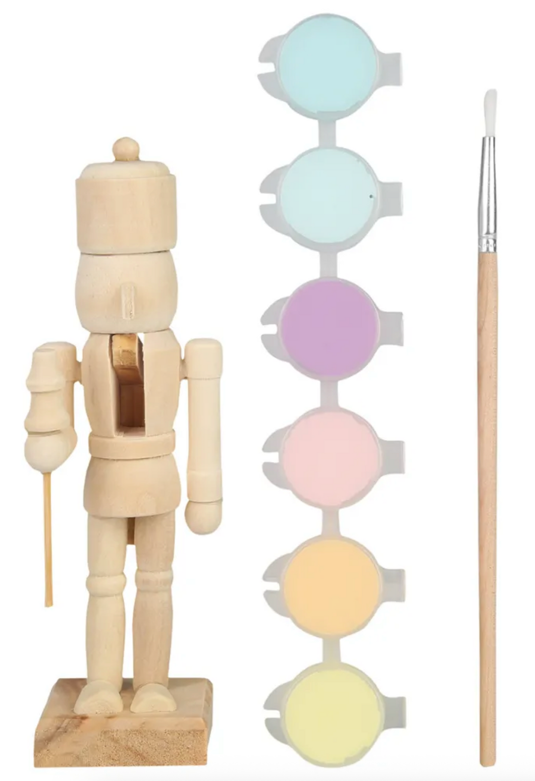 Paint Your Own Nutcracker Craft