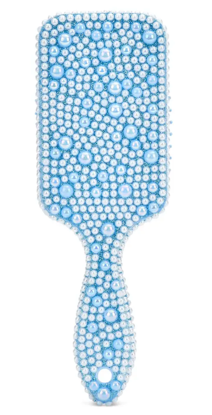 Blue Pearl Hair Brush