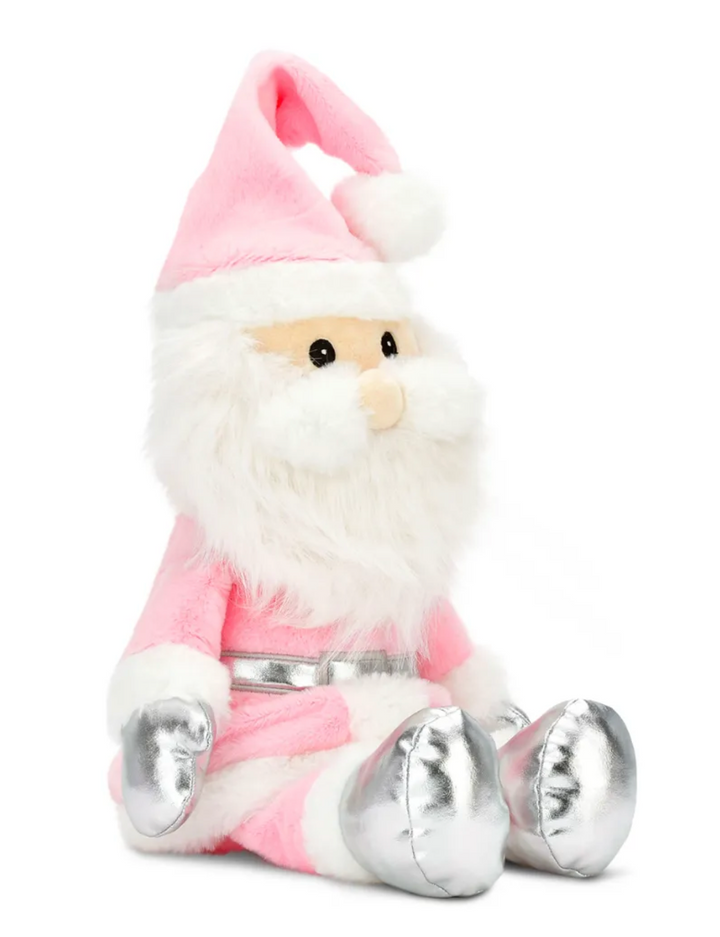 Pink Santa Plush Character
