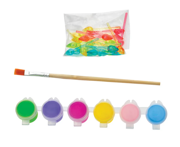 Paint Your Own Christmas Tree with Lights