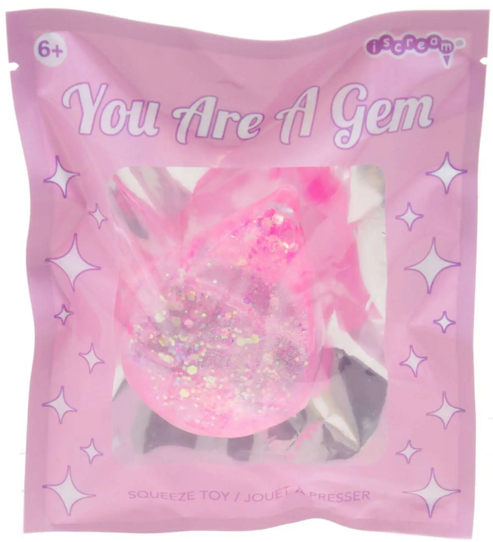 You're a Gem Glitter Squeeze Toy