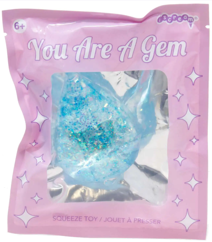 You're a Gem Glitter Squeeze Toy