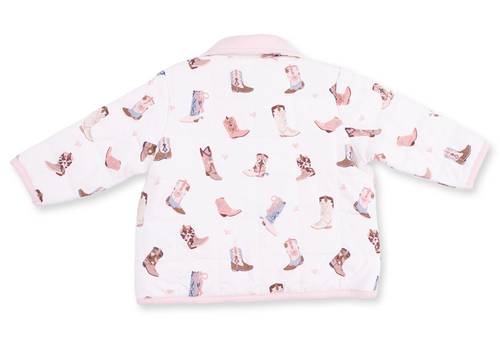Pink Boots Bamboo Jacket - Angel Dear