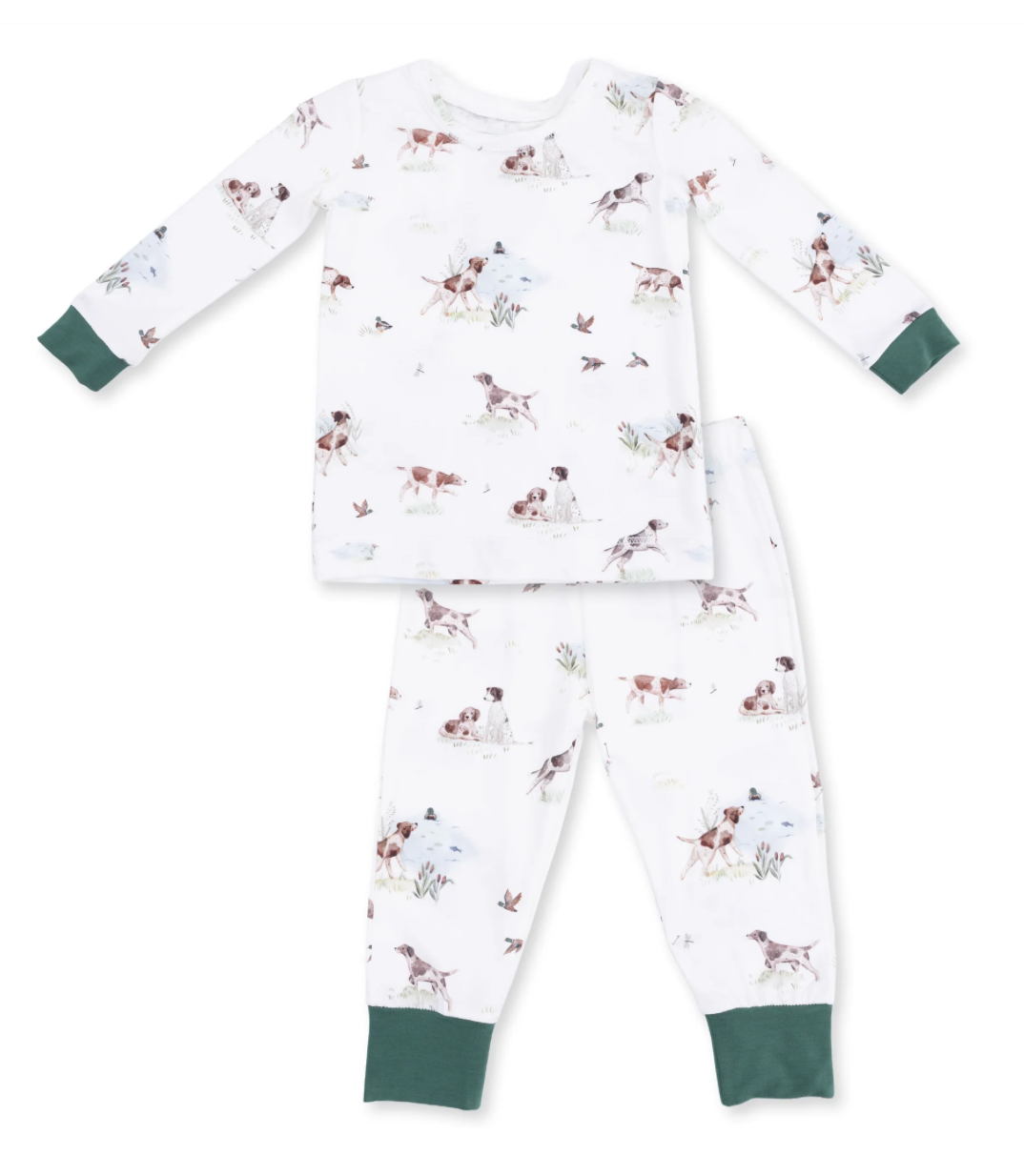 Pointer Pups & Duck Buddies Pajama Set - Angel Dear