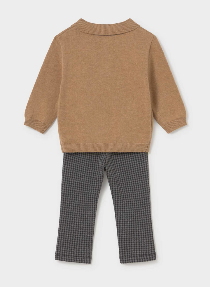 Boys Long Sleeved Shirt and Pants Set - Mayoral