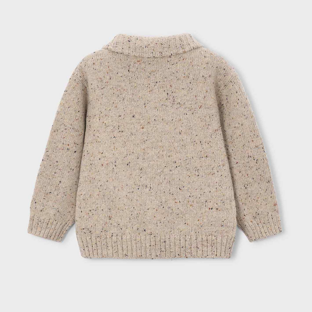 Boys Knit Zip-Up Sweatshirt - Mayoral