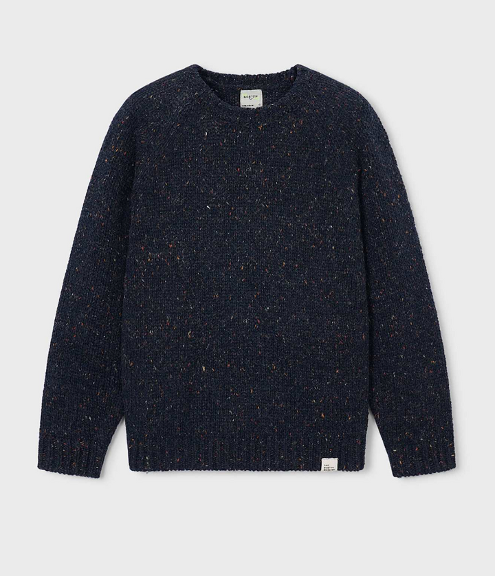 Classic Boys Flecked Knit Sweater - Mayoral