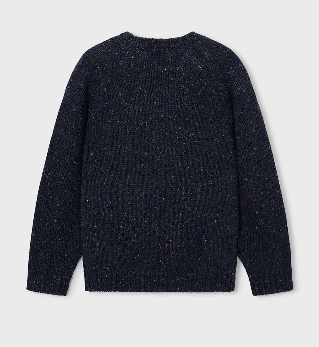 Classic Boys Flecked Knit Sweater - Mayoral