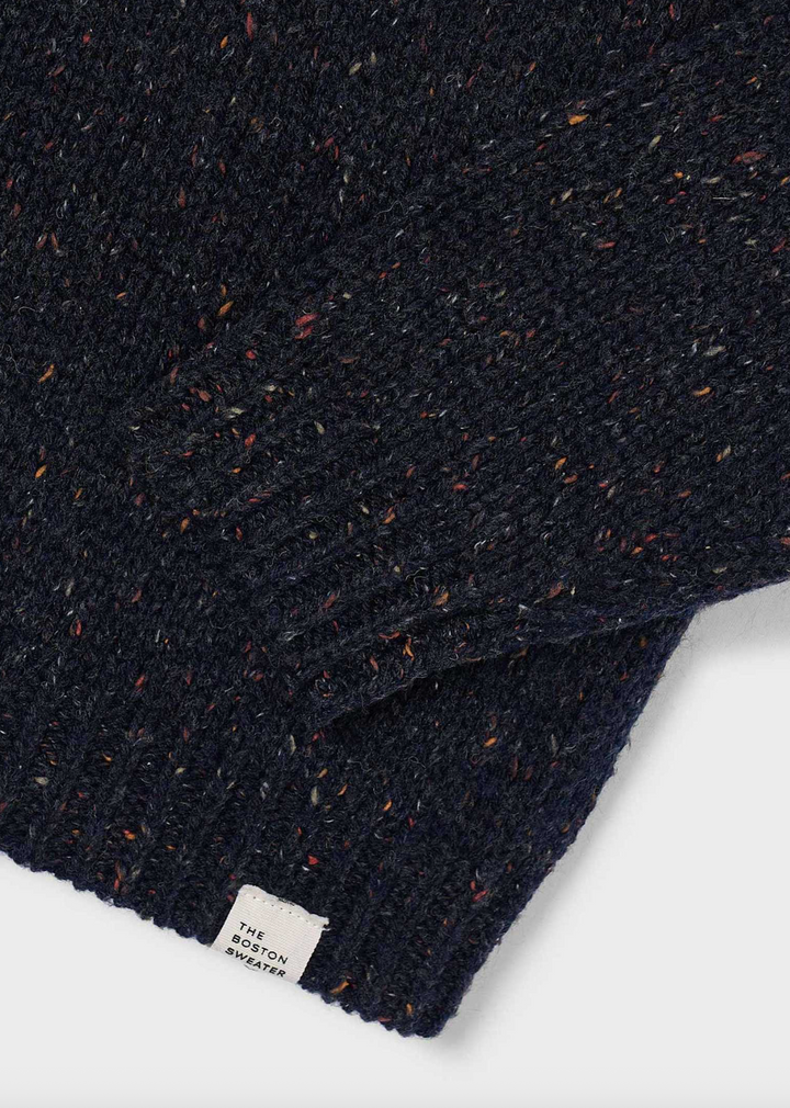 Classic Boys Flecked Knit Sweater - Mayoral
