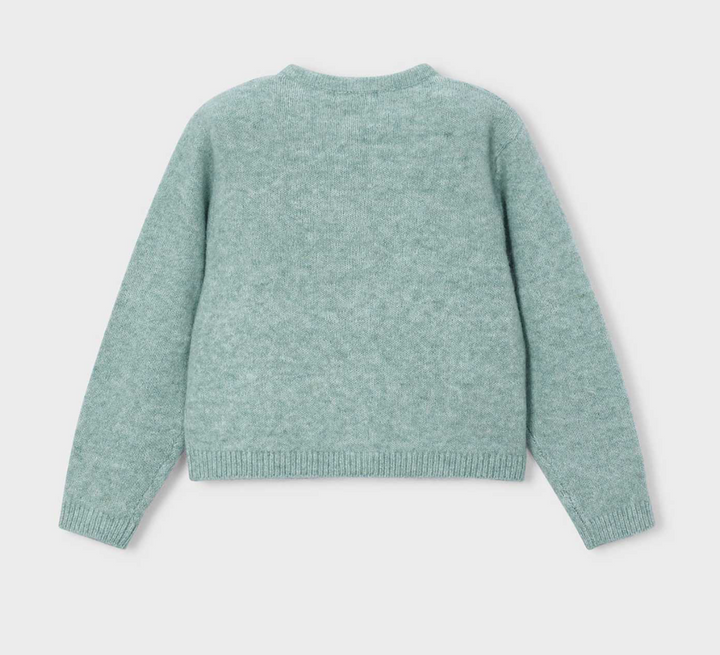 Girl Knit Cardigan With Bows - Mayoral