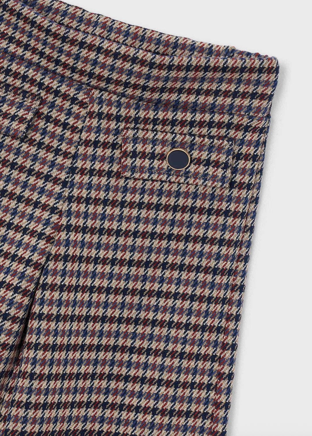 Houndstooth Wide-Leg Pants - Mayoral