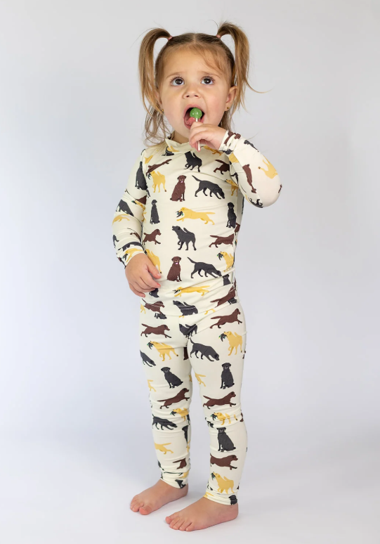 Hunting Dogs Bamboo Pajama Set - Southern Slumber