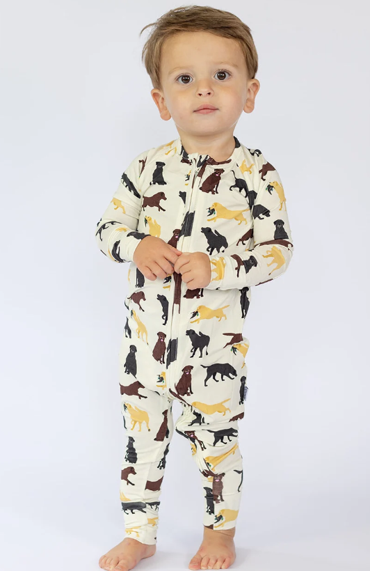 Hunting Dogs Zipper Pajamas - Southern Slumber