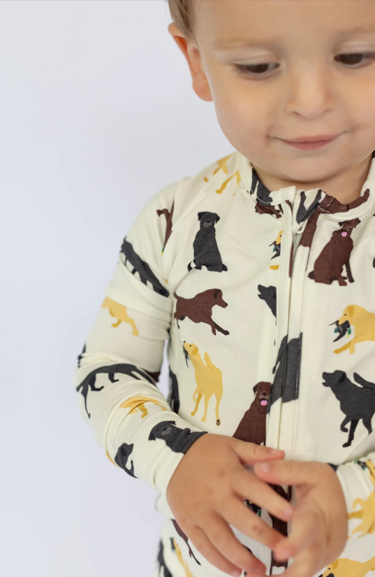 Hunting Dogs Zipper Pajamas - Southern Slumber