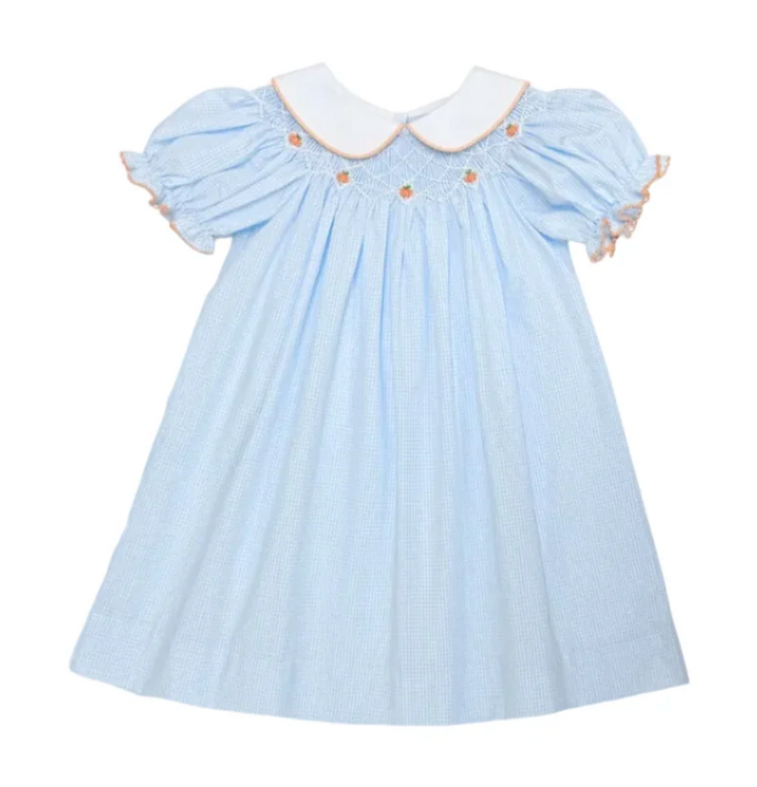 Smocked Pumpkin Dress - Zuccini Kids