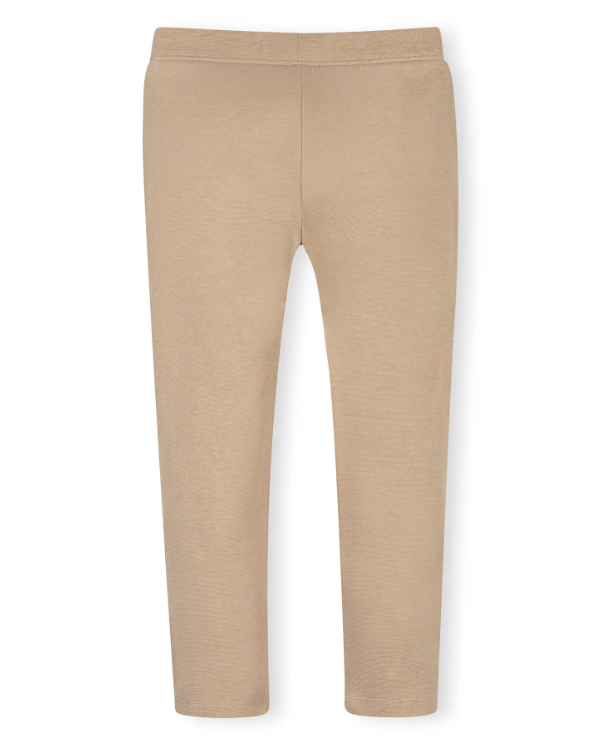 Gold Button Cuff Ponte Pant - Hope & Henry