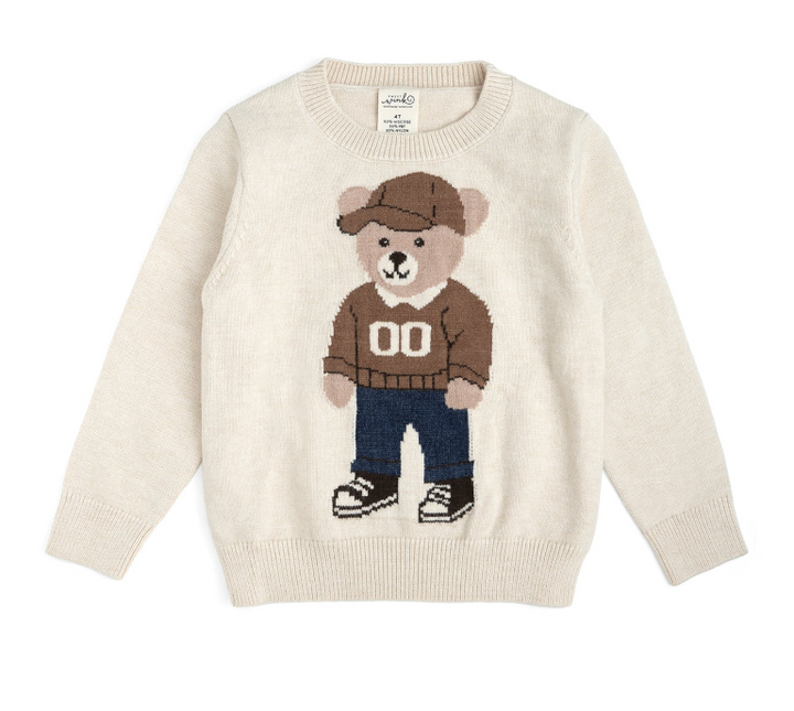 Teddy Bear Sweater - Sweet Wink