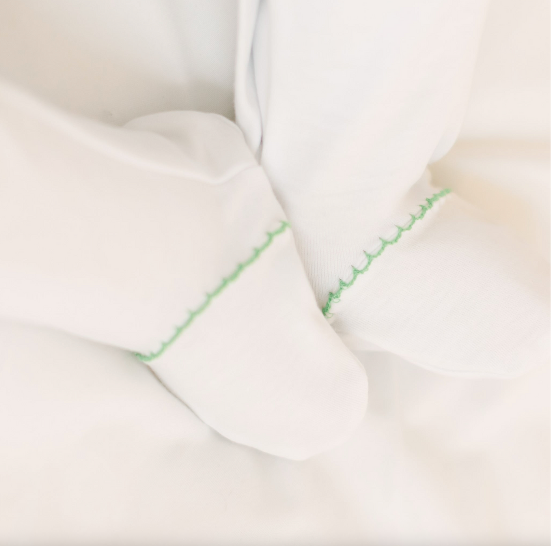 Mallard Moments Smocked Footie - Magnolia Baby
