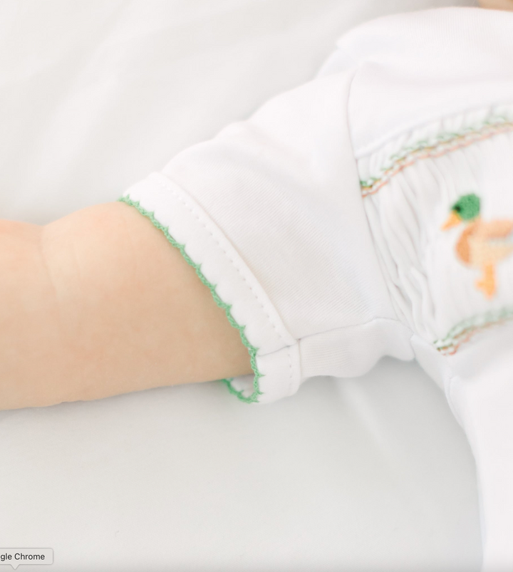 Mallard Moments Smocked Bubble - Magnolia Baby