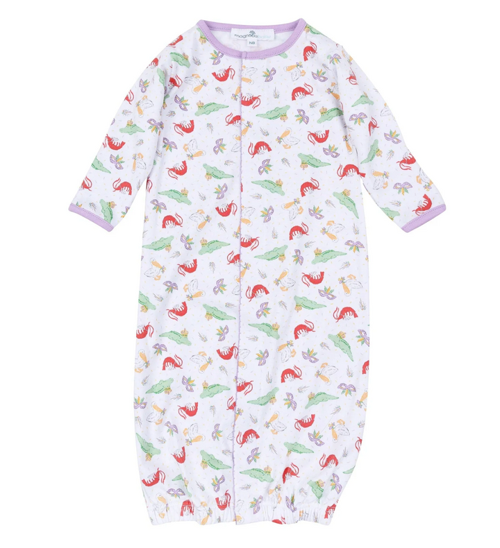 Mardi Gras Bayou Pals Converter Gown - Magnolia Baby