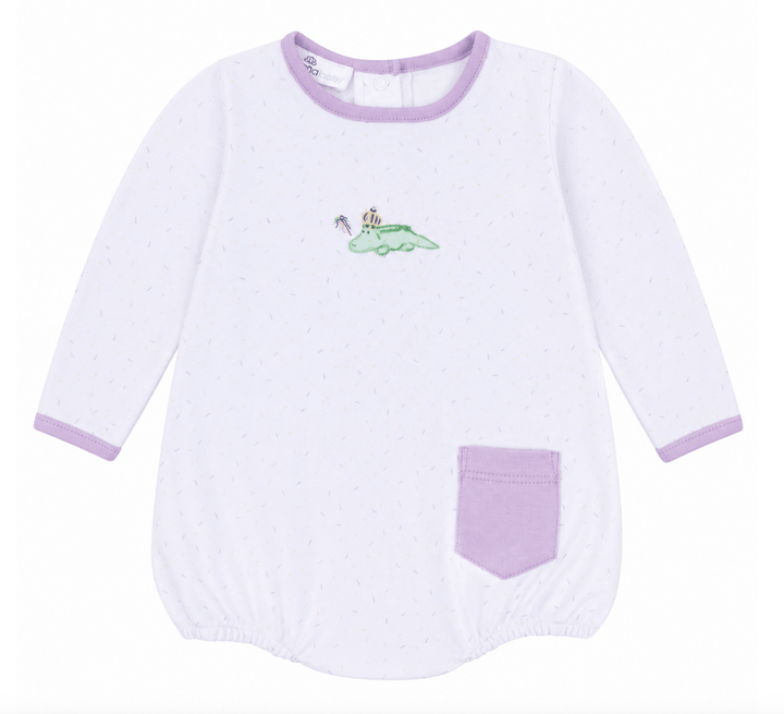 Mardi Gras Bayou Pals Boys Bubble - Magnolia Baby