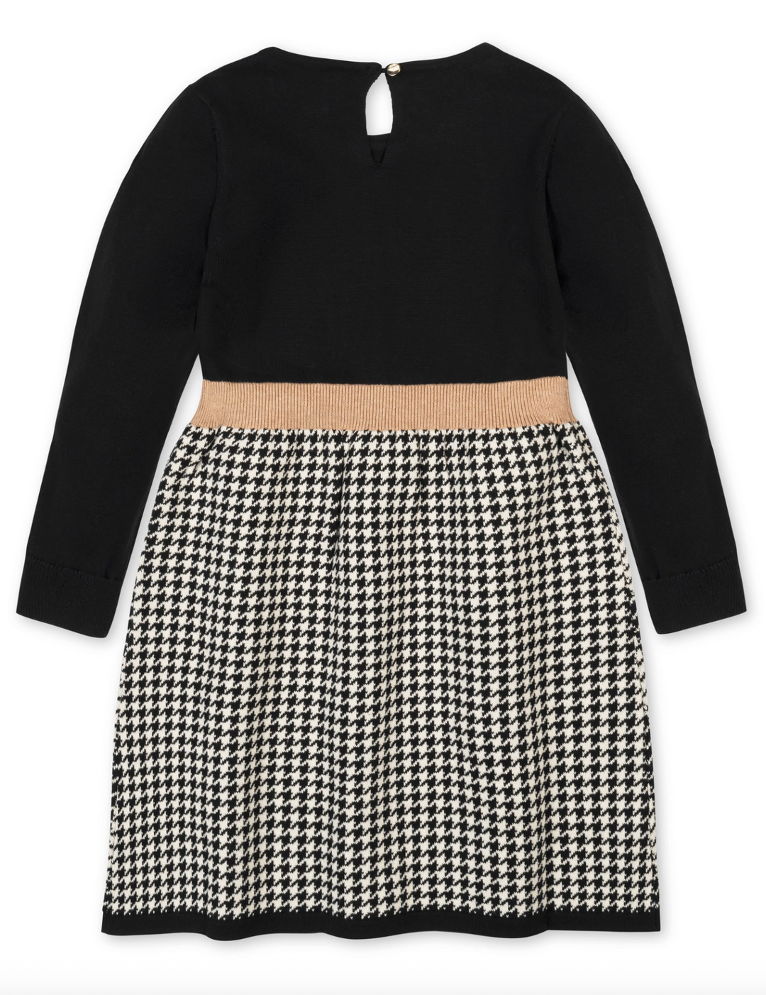 Houndstooth Knit Dress - Hope & Henry