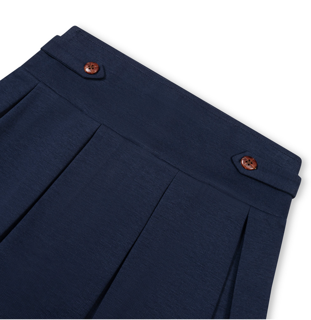 Navy Pleated Skort - Hope & Henry